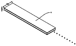 A kind of membrane yarn for warp knitted fabric