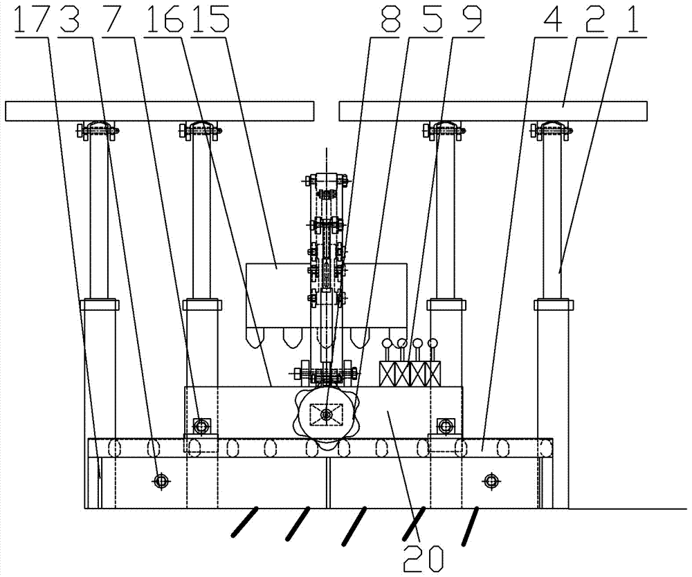 Coal mining face excavator and coal mining device using the excavator