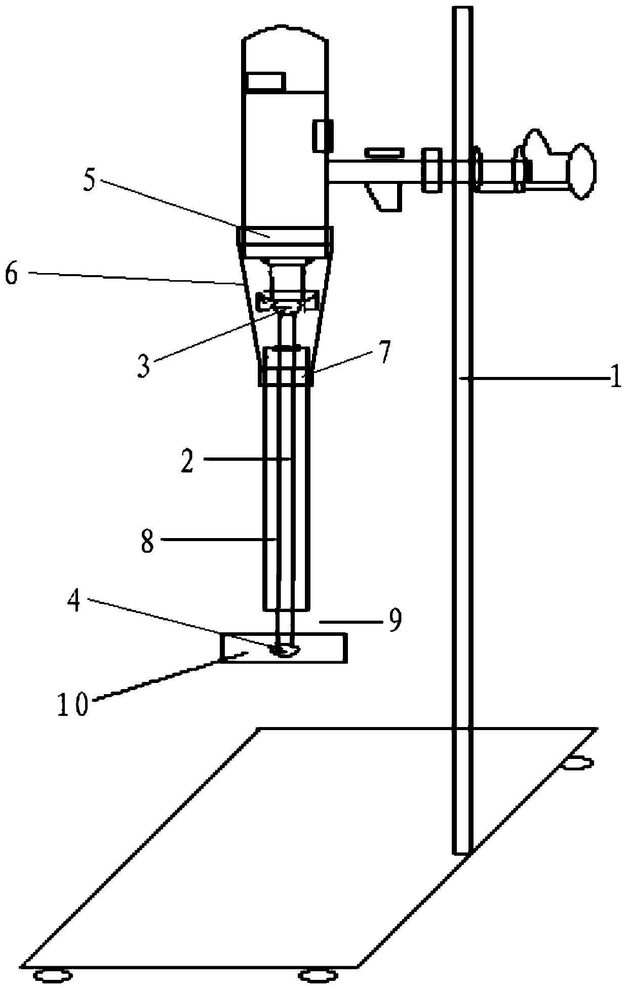 A laboratory direct aeration aeration equipment