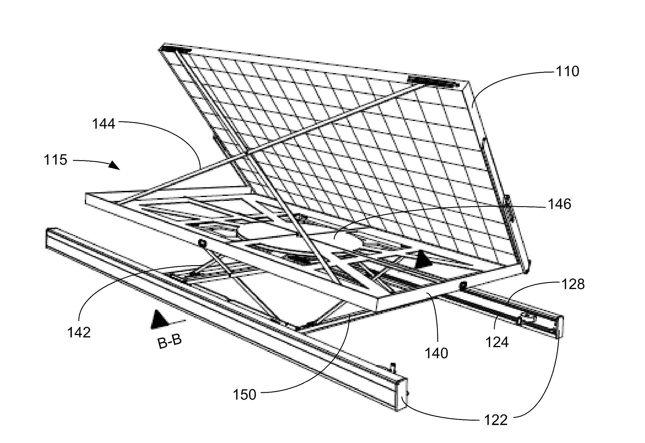 Solar collector support system for efficient storage, transport, and deployment of an expandable array of rotatable solar collectors