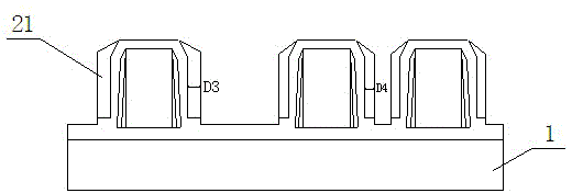 Process for eliminating side wall width load effect