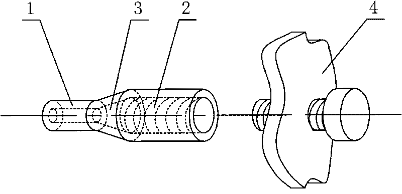 Construction method for connecting part of PHC tubular piles