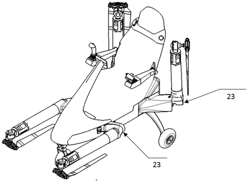 All-electric multi-rotor manned aircraft for land and air