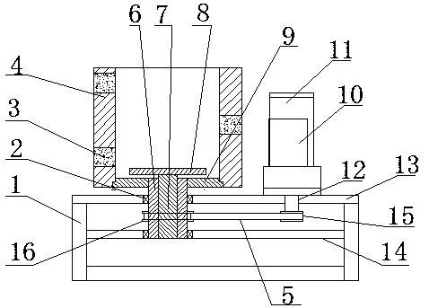 Device for providing deep magnetic path spiral magnetic field to regulate and control movement of magnetic particle groups in ore pulp