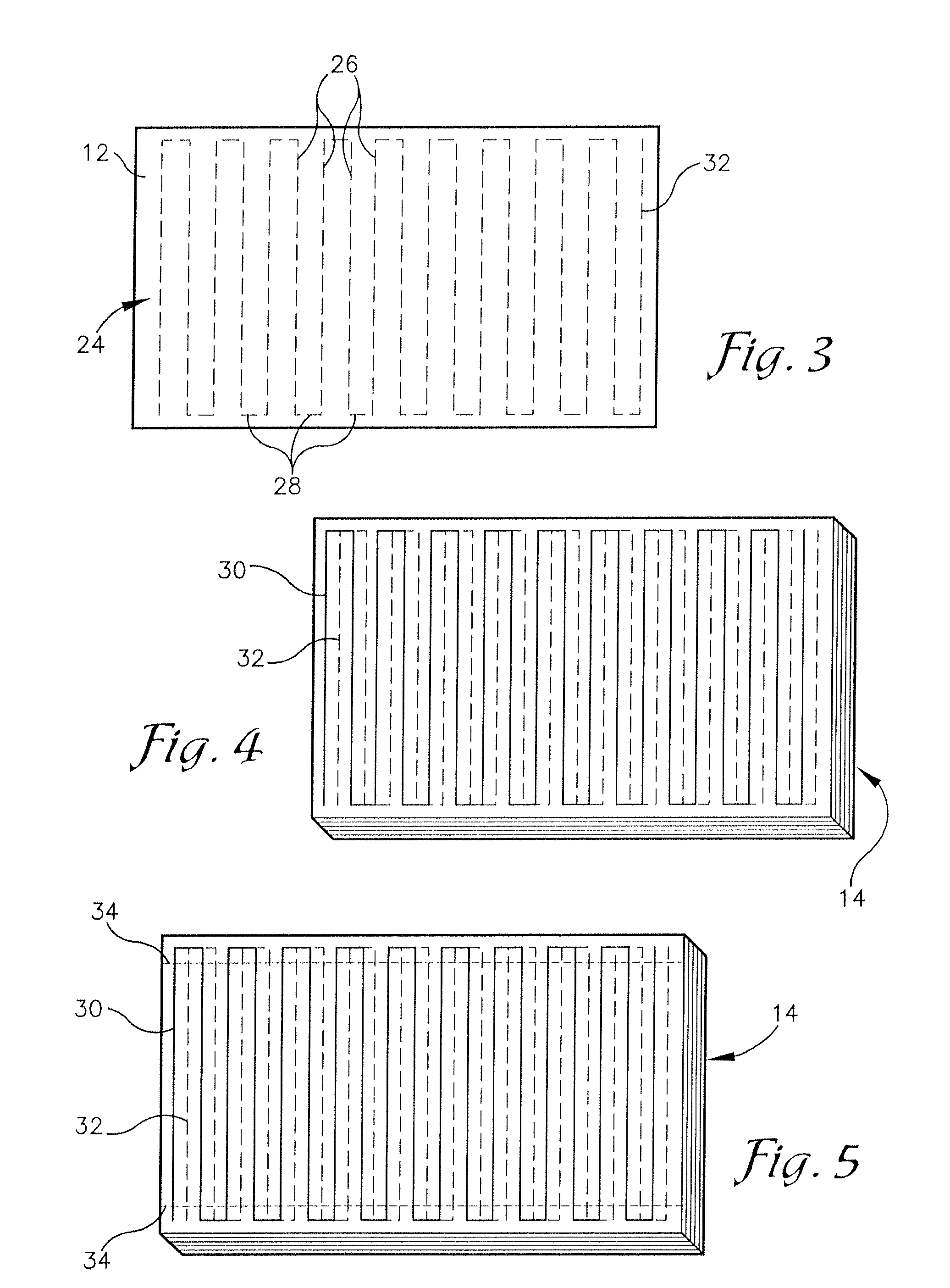 Method of creating a honeycomb core using a serpentine welding path