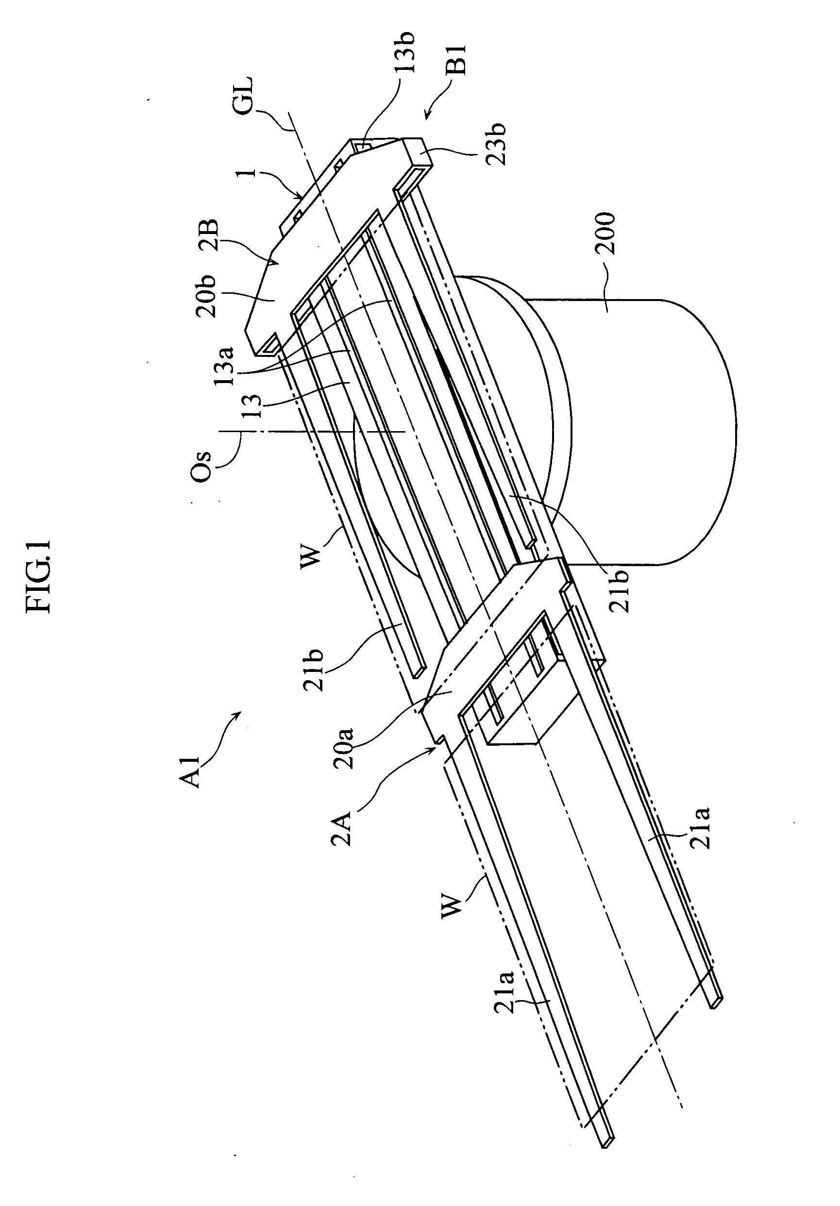 Linear transfer mechanism and transfer robot using the same