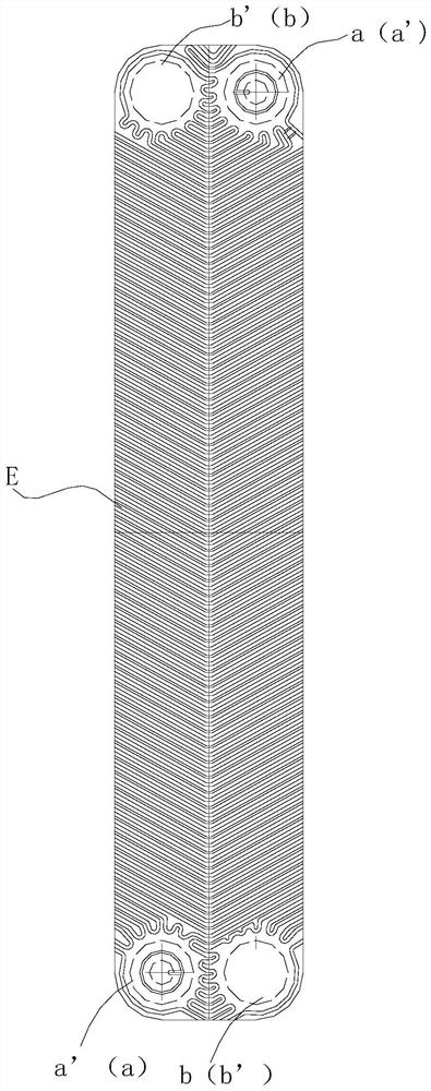 A plate evaporator