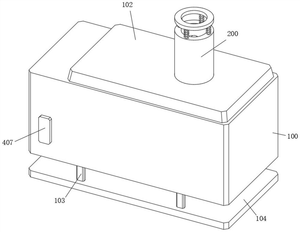 Rapid detection and analyzing device for organic pollutants in agricultural products