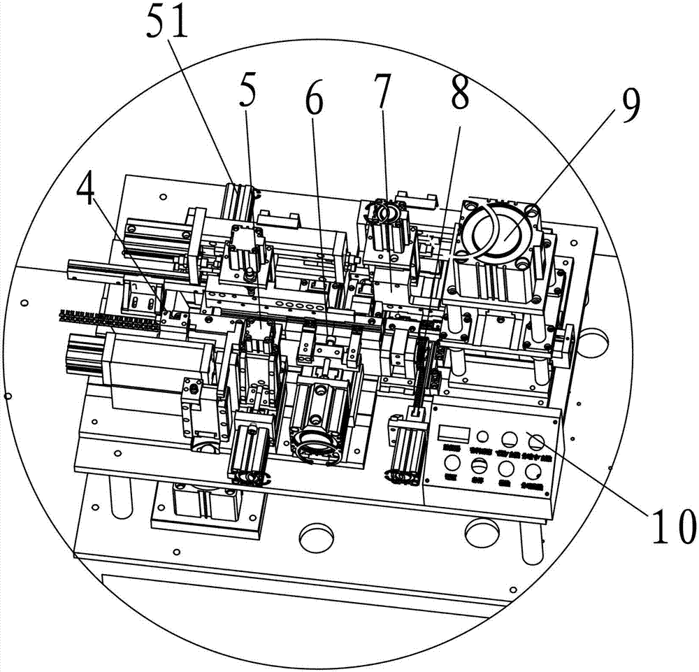 Full-automatic production equipment for electronic element