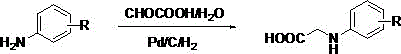 The preparation method of n-substituted phenylglycine