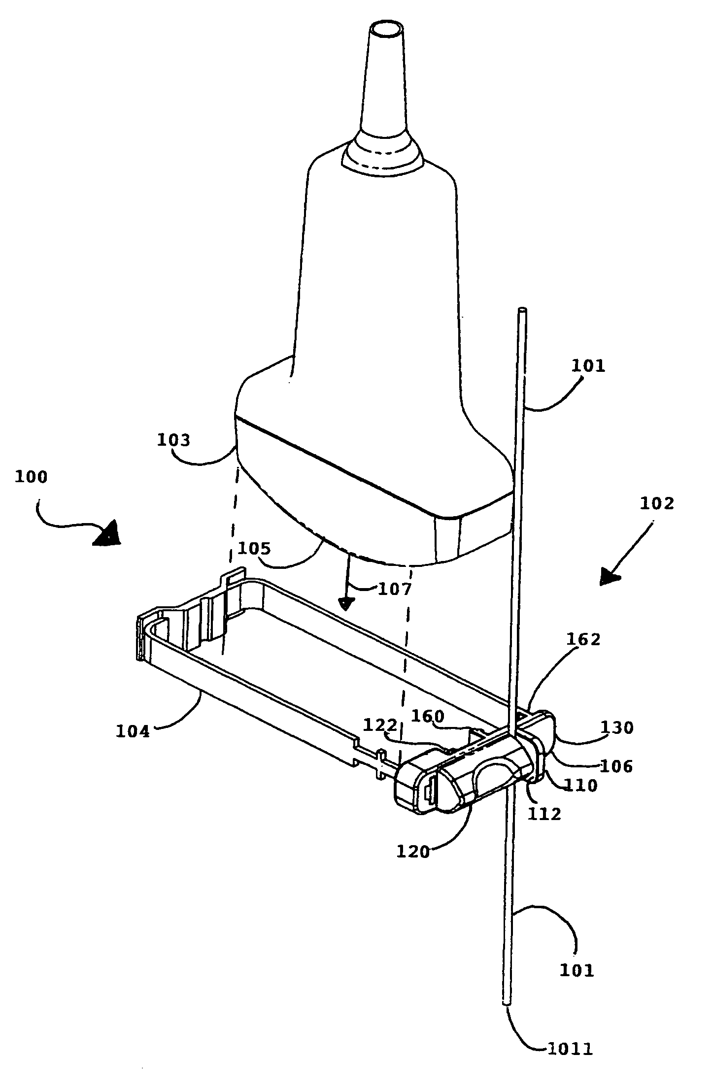 Method and apparatus for guiding needles