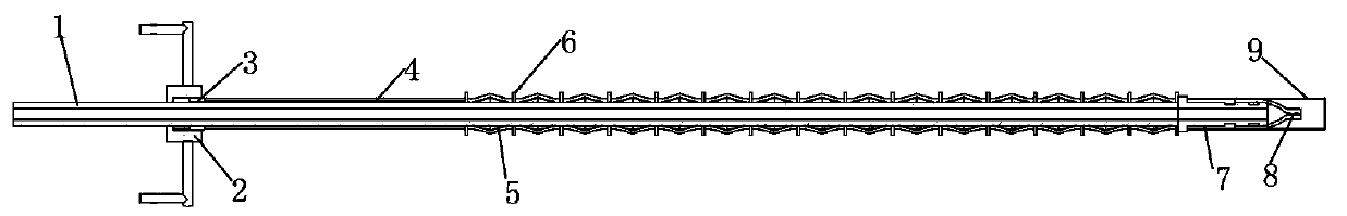 Device and method for sealing, grouting, and reinforcing broken coal-rock masses
