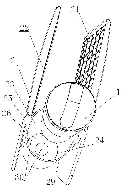 Portable solar lamp