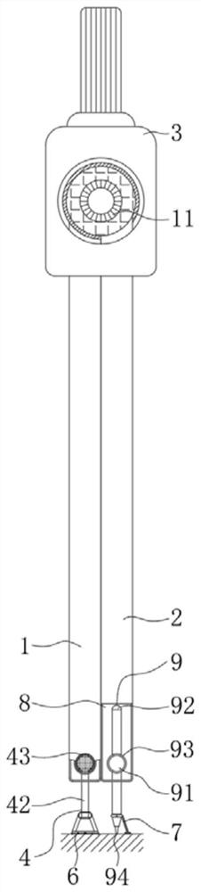 Compasses equipment for mechanical drawing of student