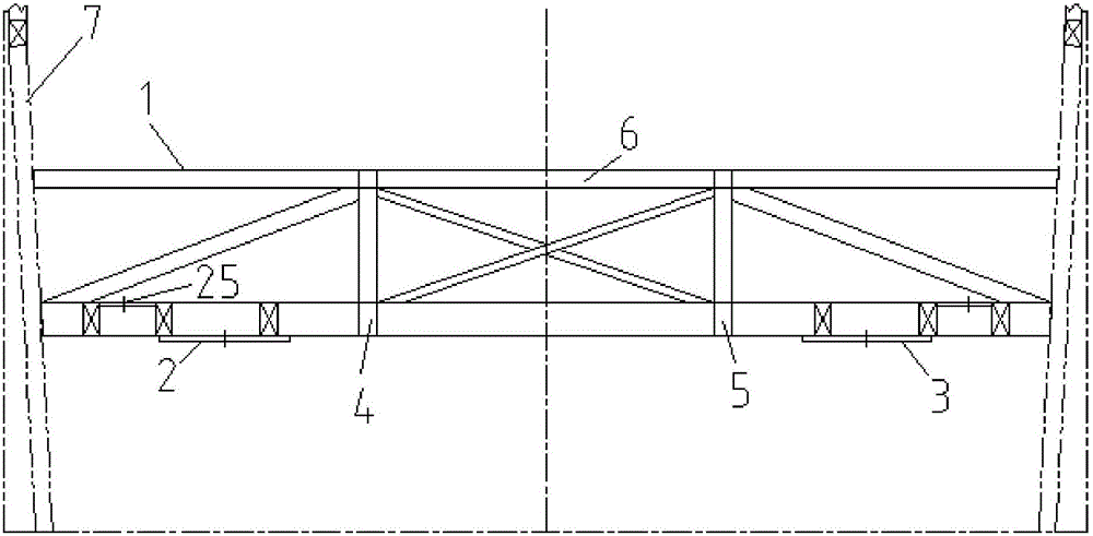 Cross beam assembly of passenger car