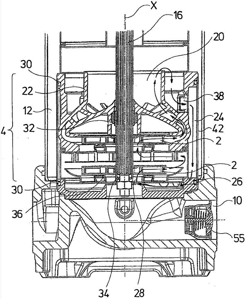 Multi stage centrifugal pump system