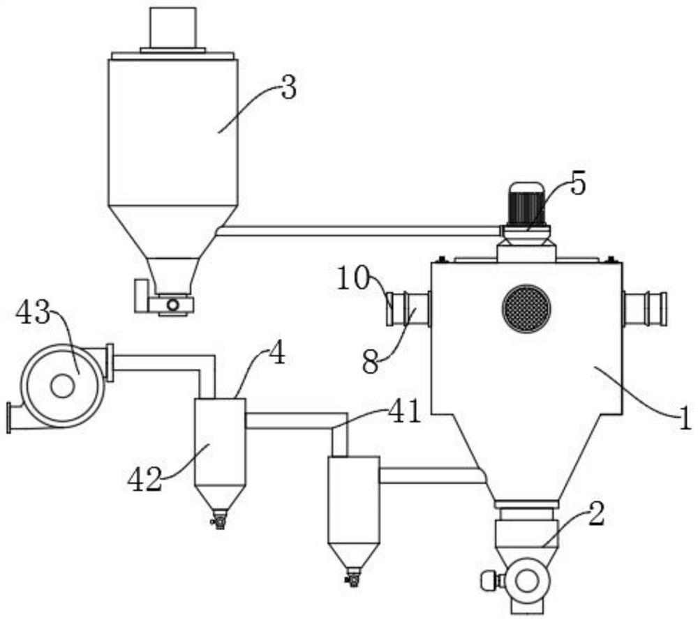 Spray drying device and spray drying method for Relinqing tablets