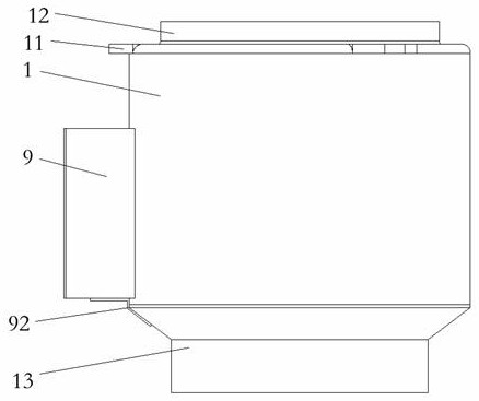 Composite double-layer filter screen structure