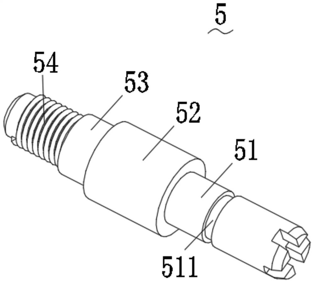 A fast locking structure connector