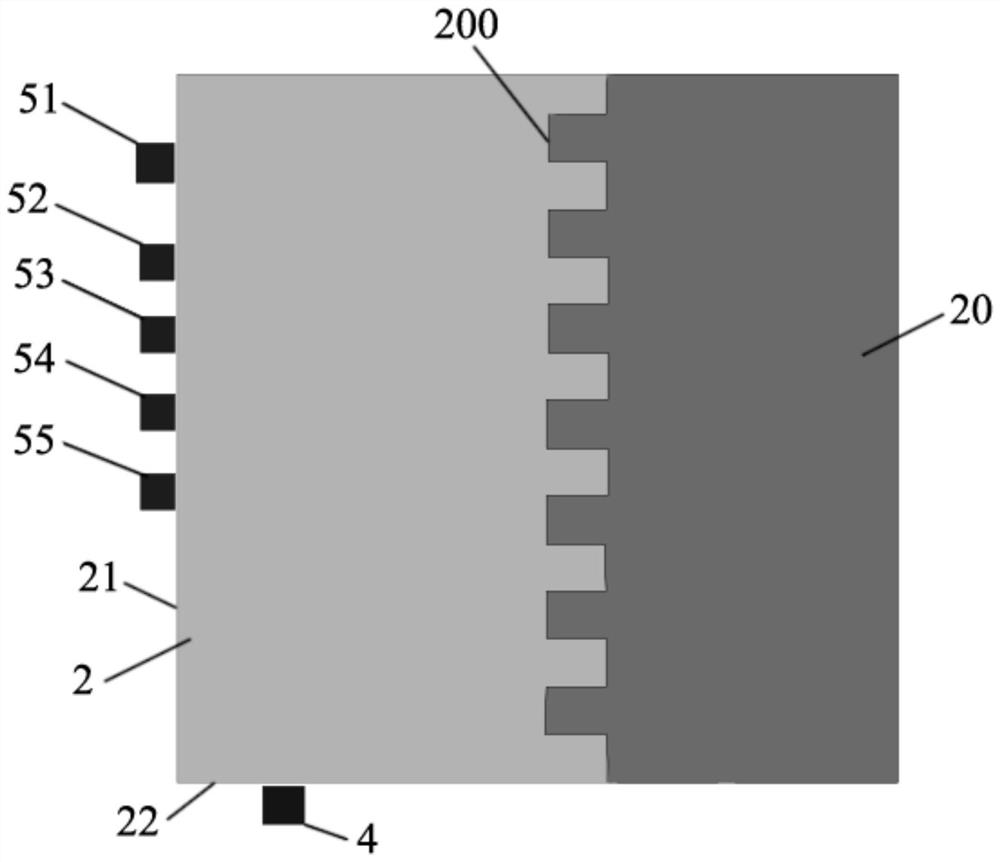 Interface characteristic measurement method based on electronic Goos-Hanchen shift