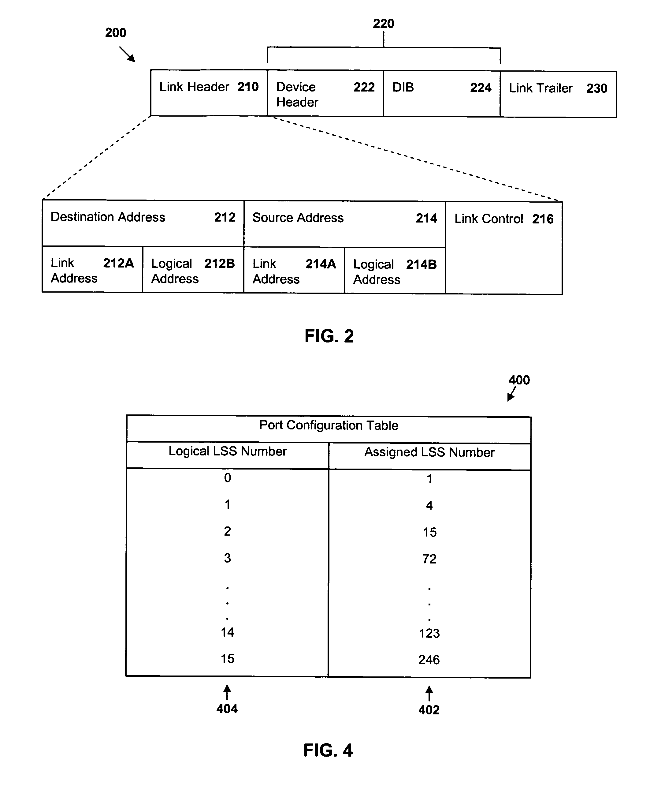 Addressing logical subsystems in a data storage system