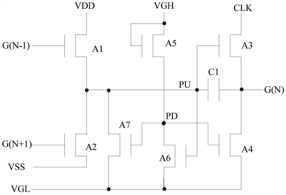 Gate drive circuit, gate drive system and display panel