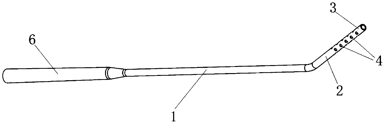 Percutaneous left heart drainage tube