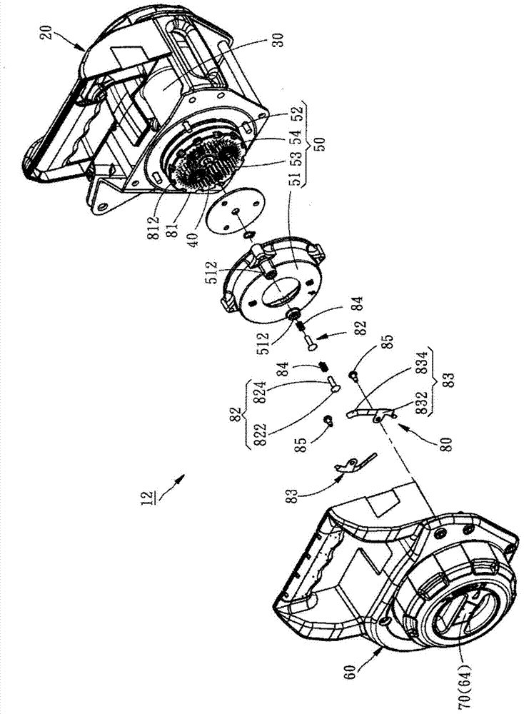 Clutch device for winch machine and winch machine using the clutch device