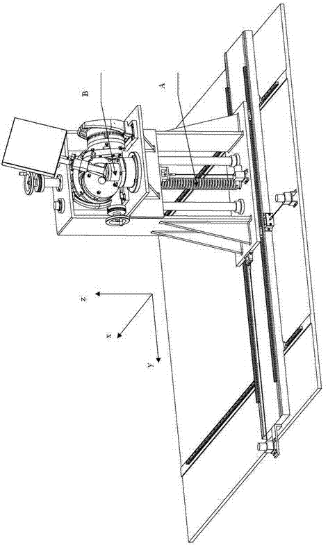 Space general position and orientation measurement standard of machine vision measurement system