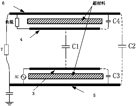 An electric field coupled wireless power transmission system