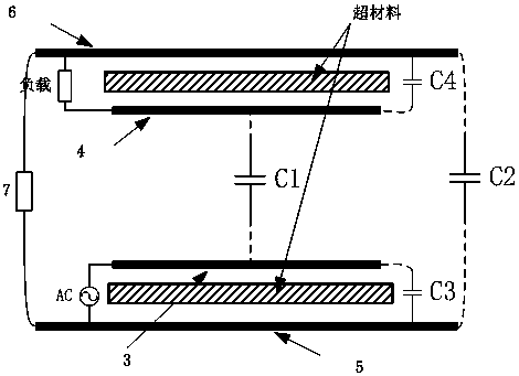 An electric field coupled wireless power transmission system