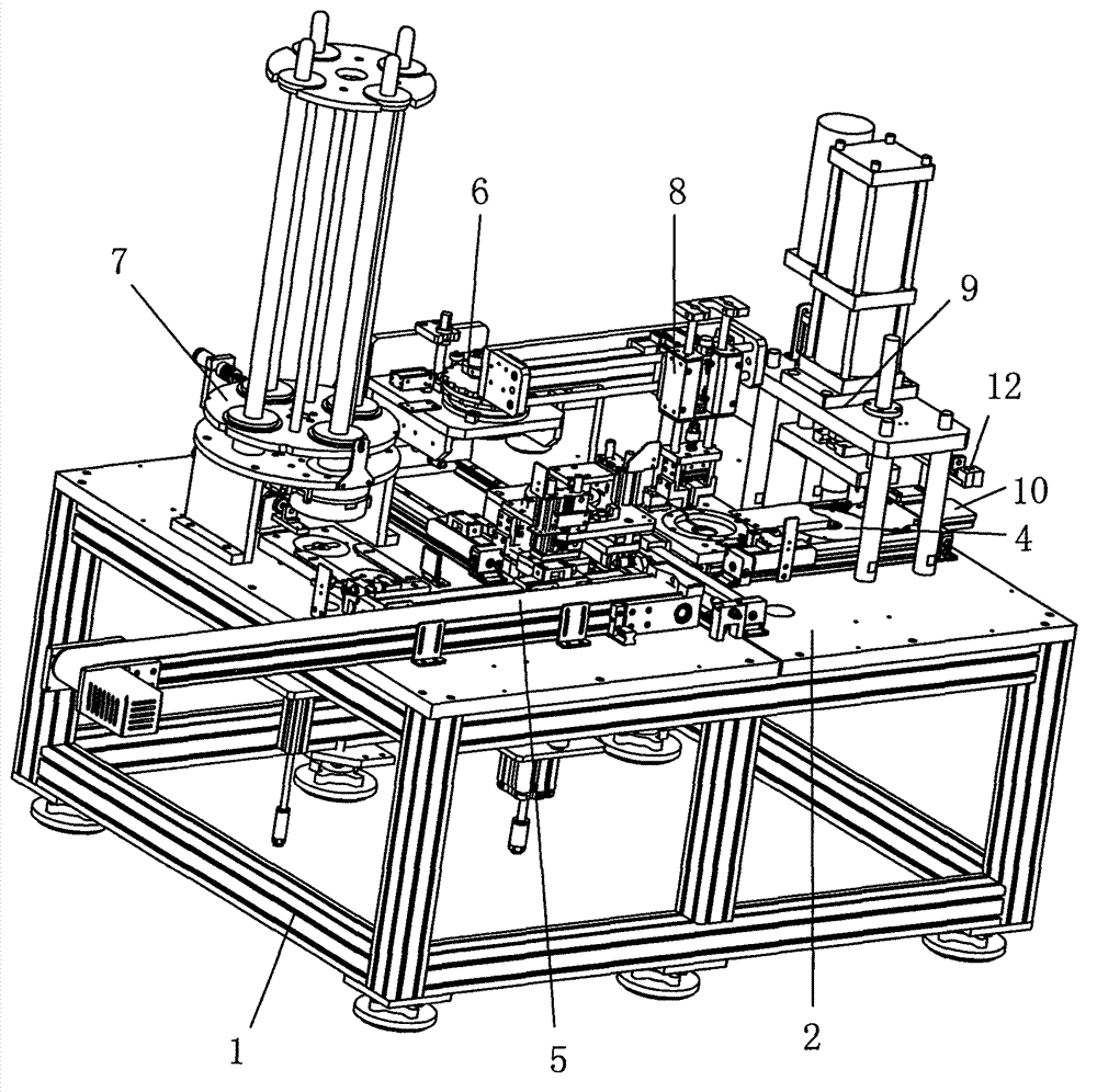 Full-automatic bearing assembly machine