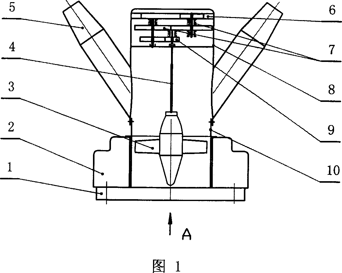 Rotary oil-jetting mixer