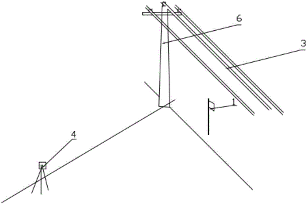 Non-contact overhead wire specification determination method