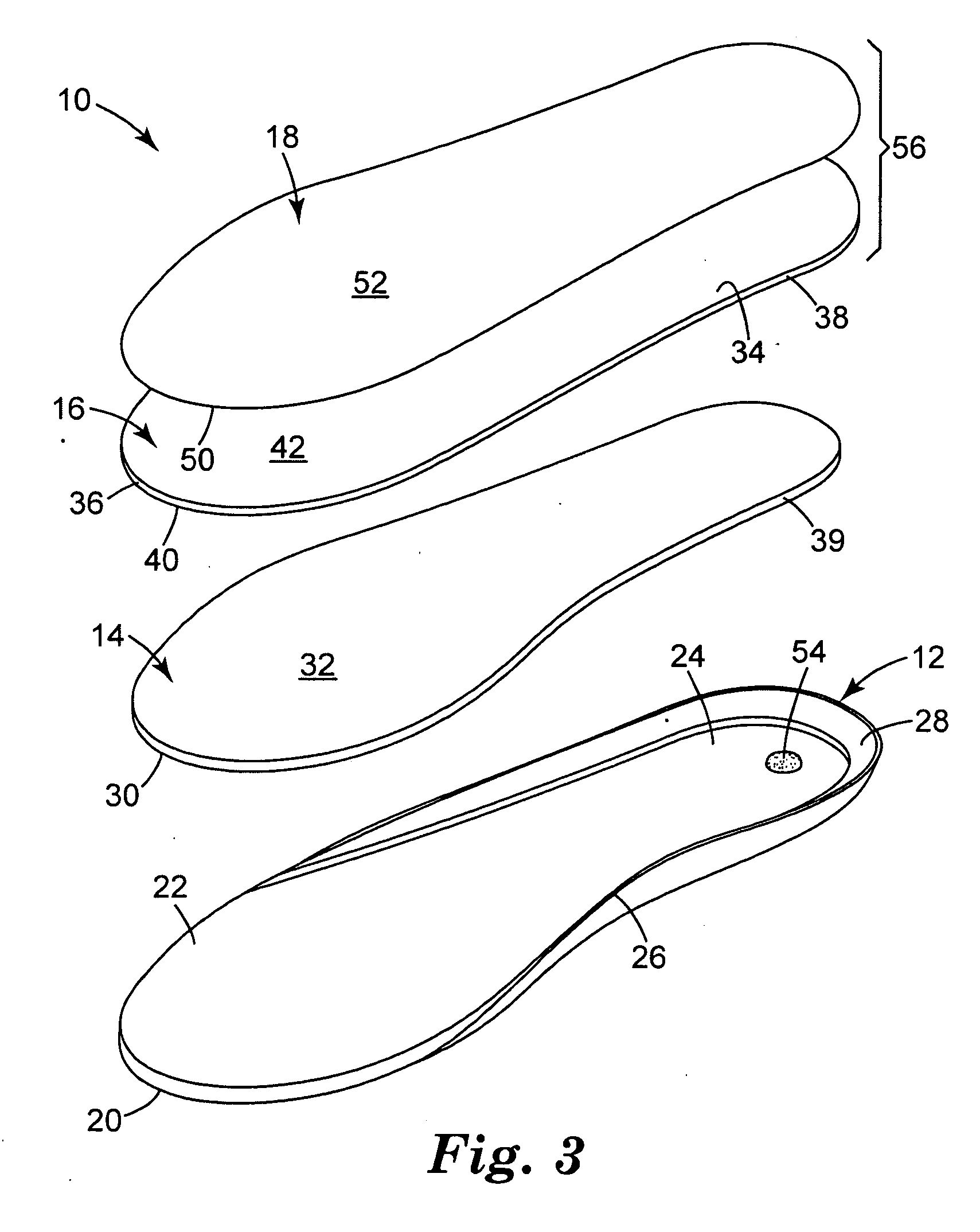 Molded insulated shoe footbed and method of making an insulated footbed