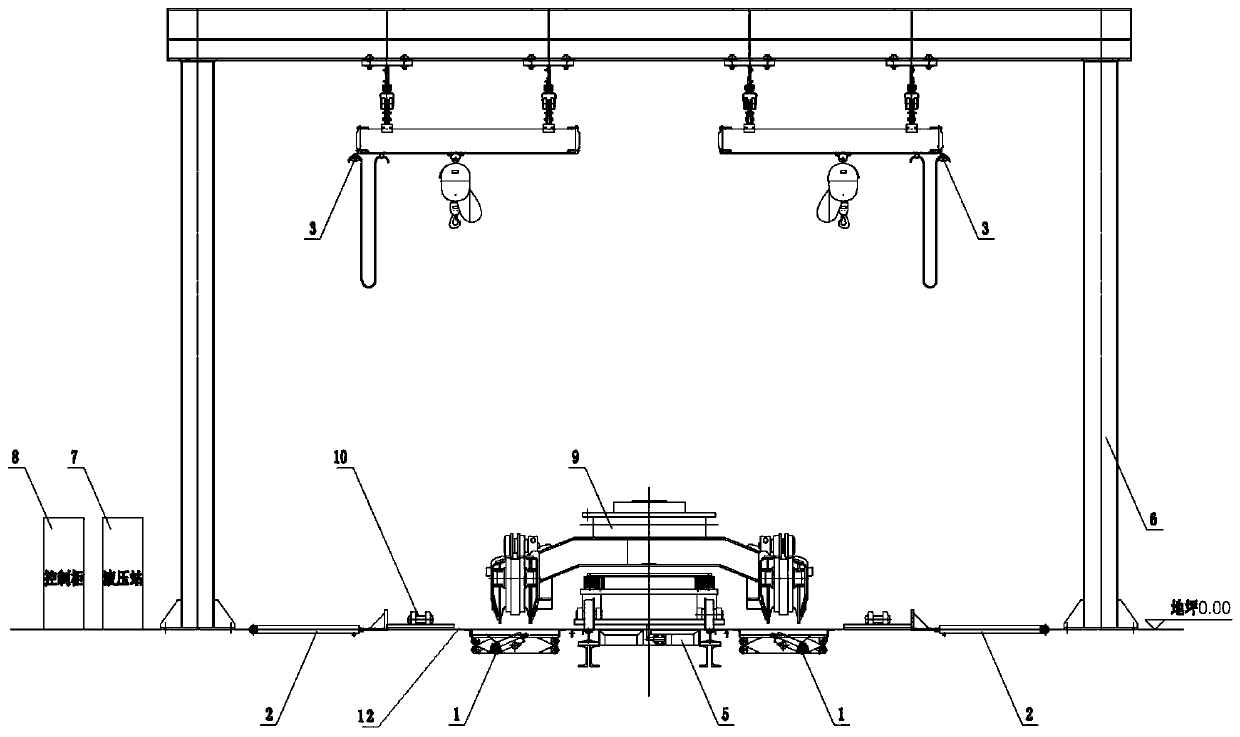 Automatic assembly equipment and method for excavator caterpillar band