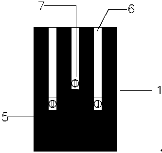 Power line plug supporting device