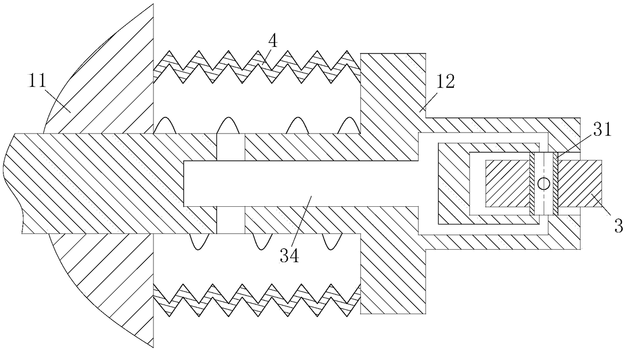 Metal wire surface treatment device