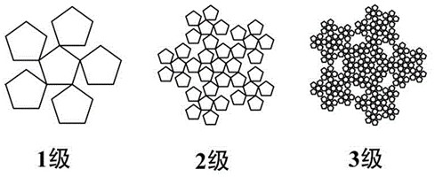 Chiral multi-cell structure unit, assembly and intelligent construction method