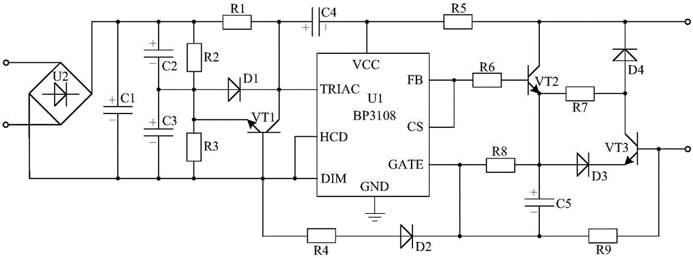 Constant-current driving system of compressor