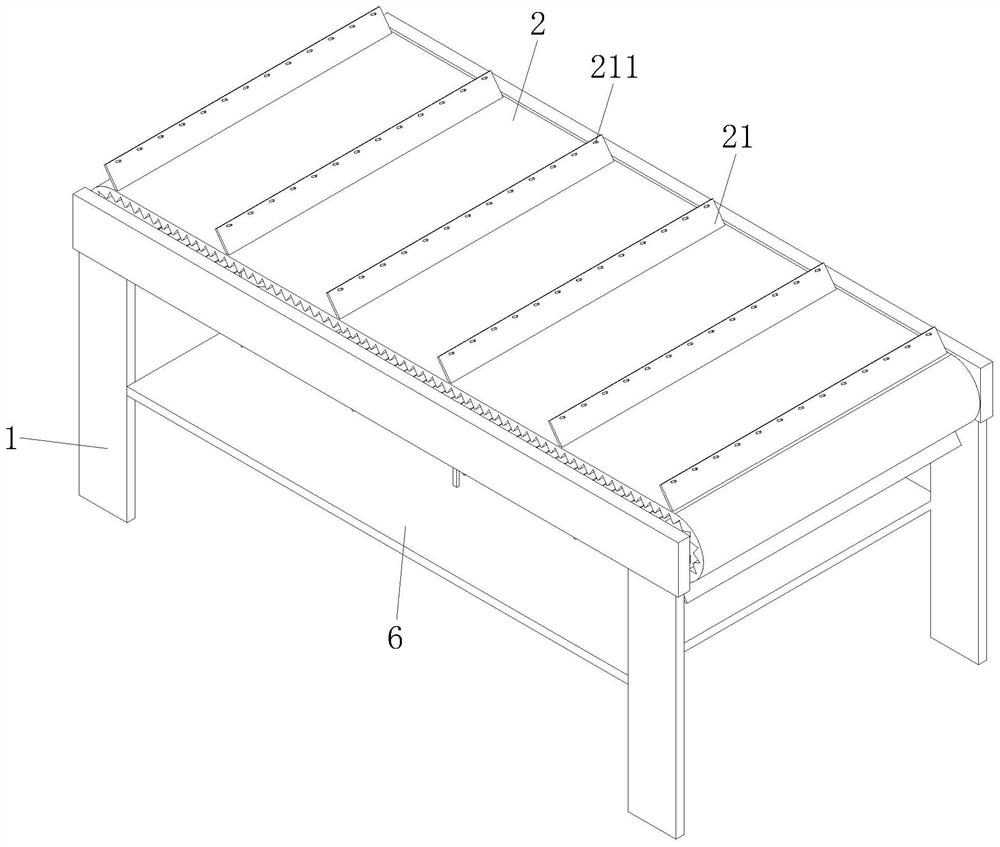 Conveying belt with running state real-time visual monitoring function