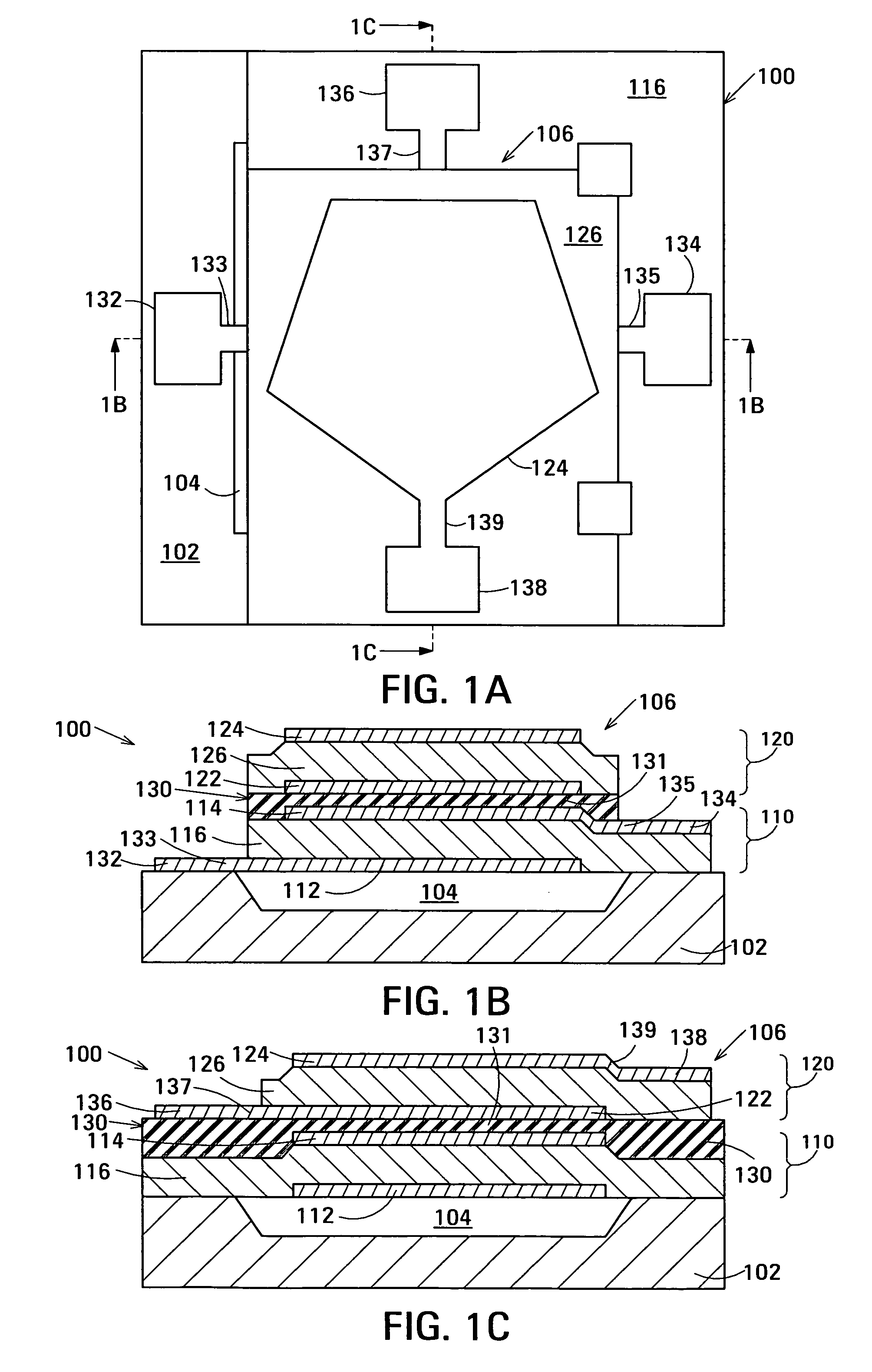 Film acoustically-coupled transformer