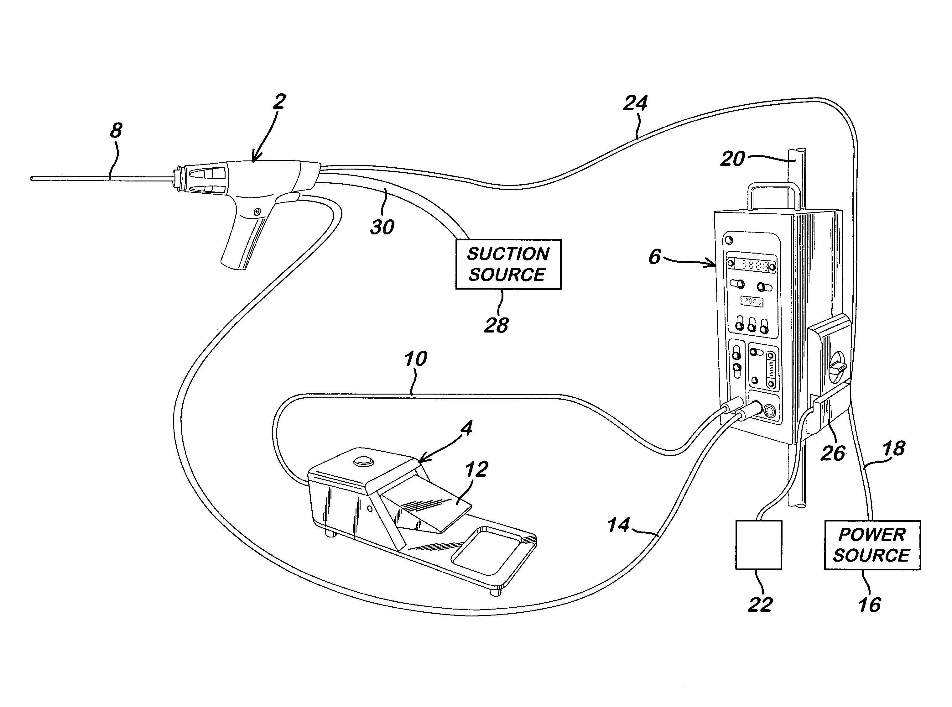 Powered surgical apparatus, method of manufacturing powered surgical apparatus, and method of using powered surgical apparatus
