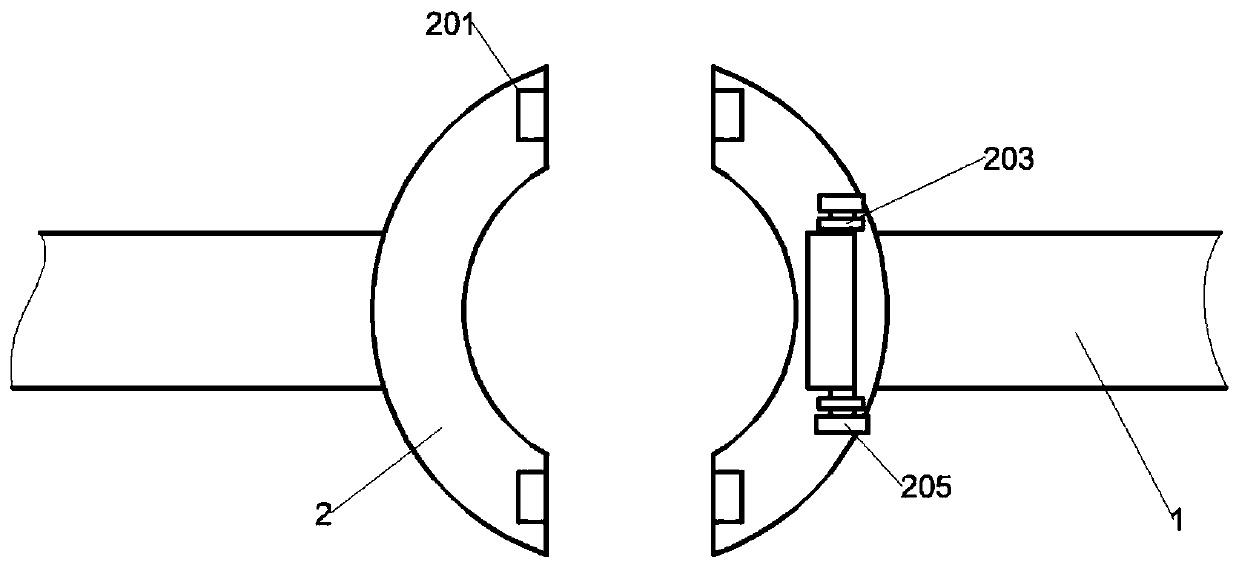 Annular bleeding belt for Mongolian medicine