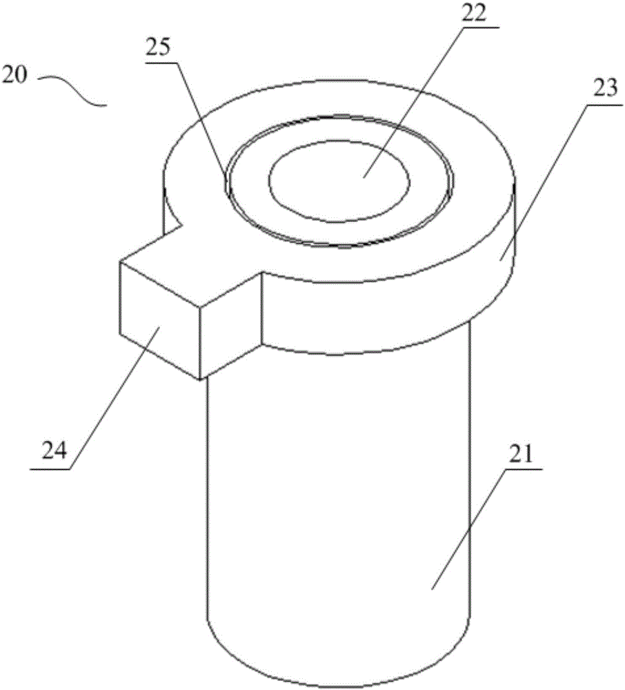 Navigation device for screw fixation
