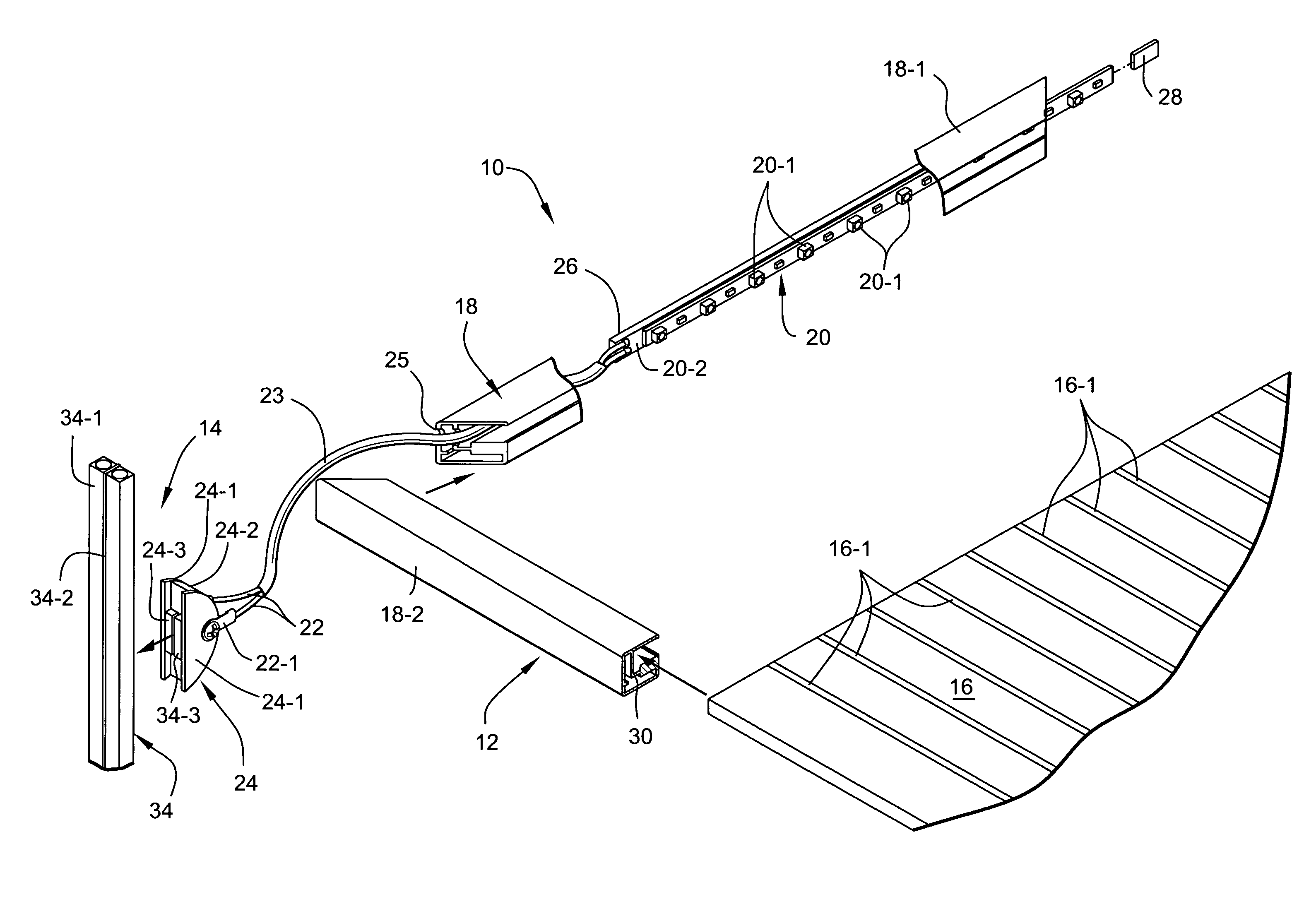 Self-illuminated structural panel units and systems including the same