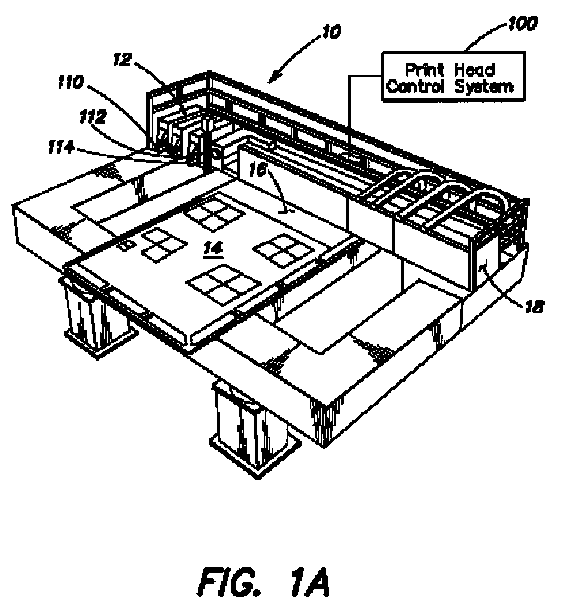 Methods and apparatus for precision control of print head assemblies