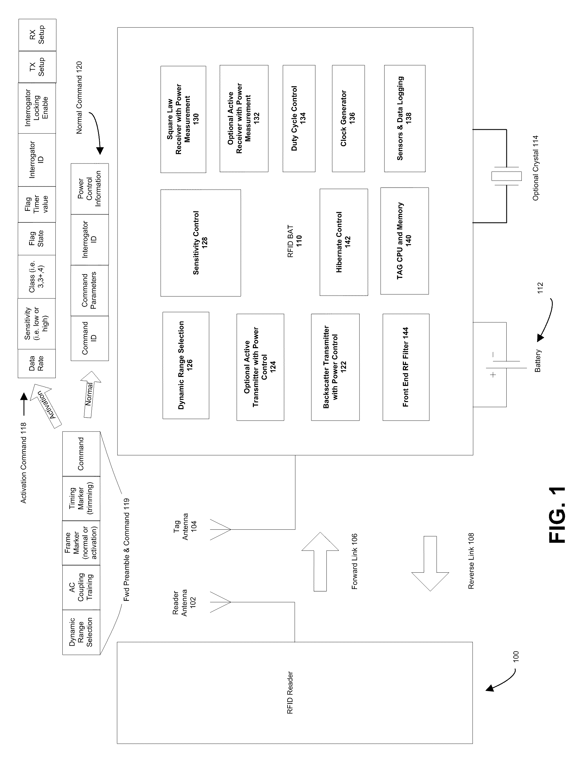 Inclusive or exclusive RFID tag interrogation and query round