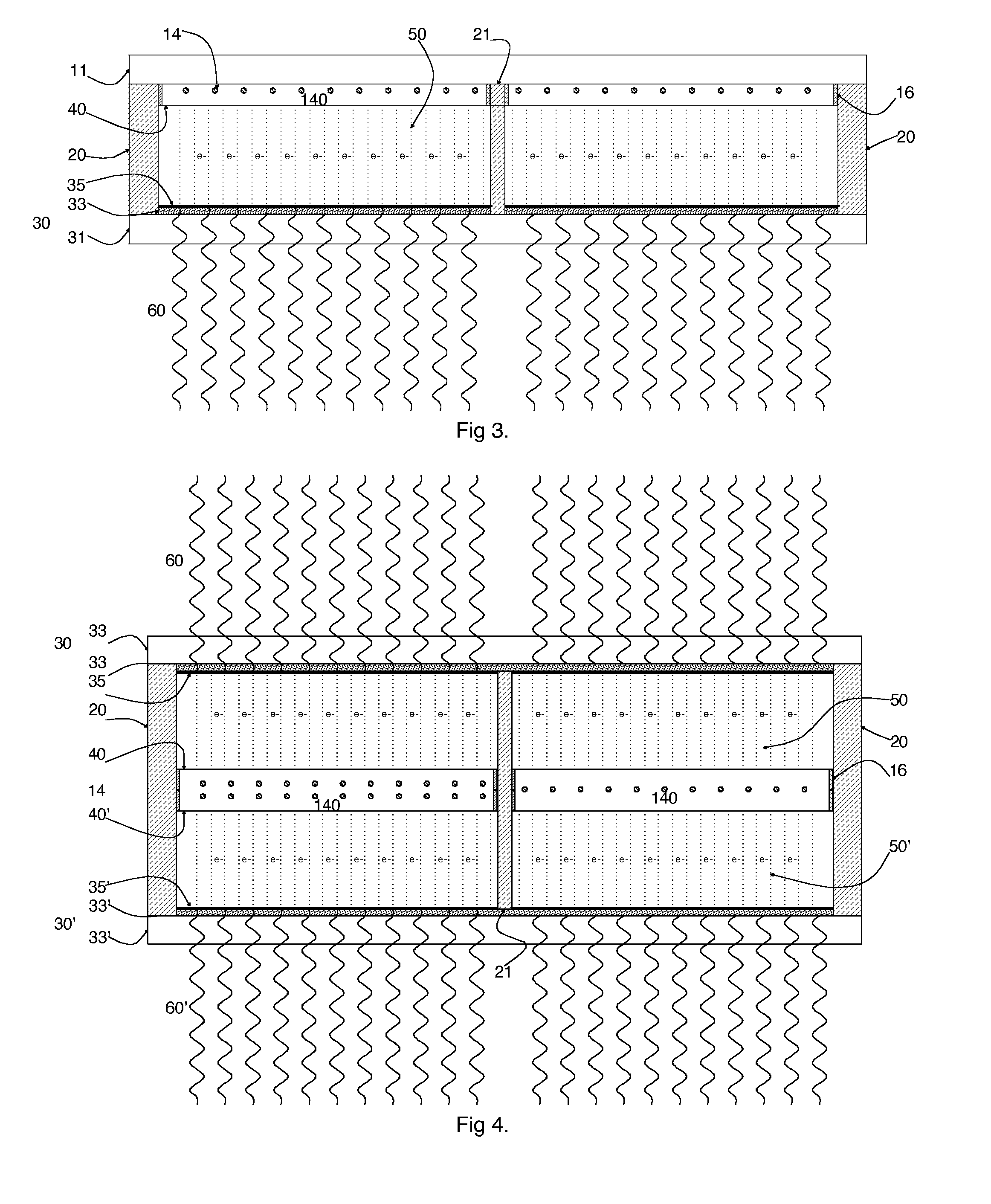 Cathodoluminescent UV Panel