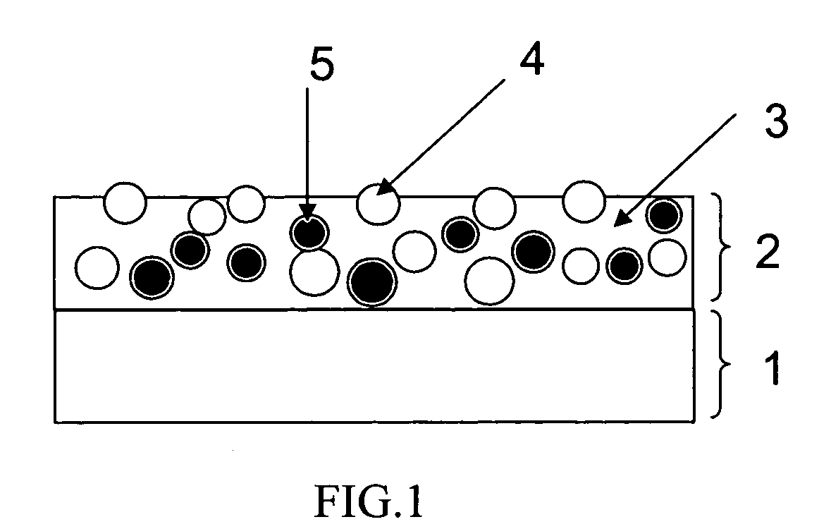 Antiglare light diffusing member and method for producing same, and display